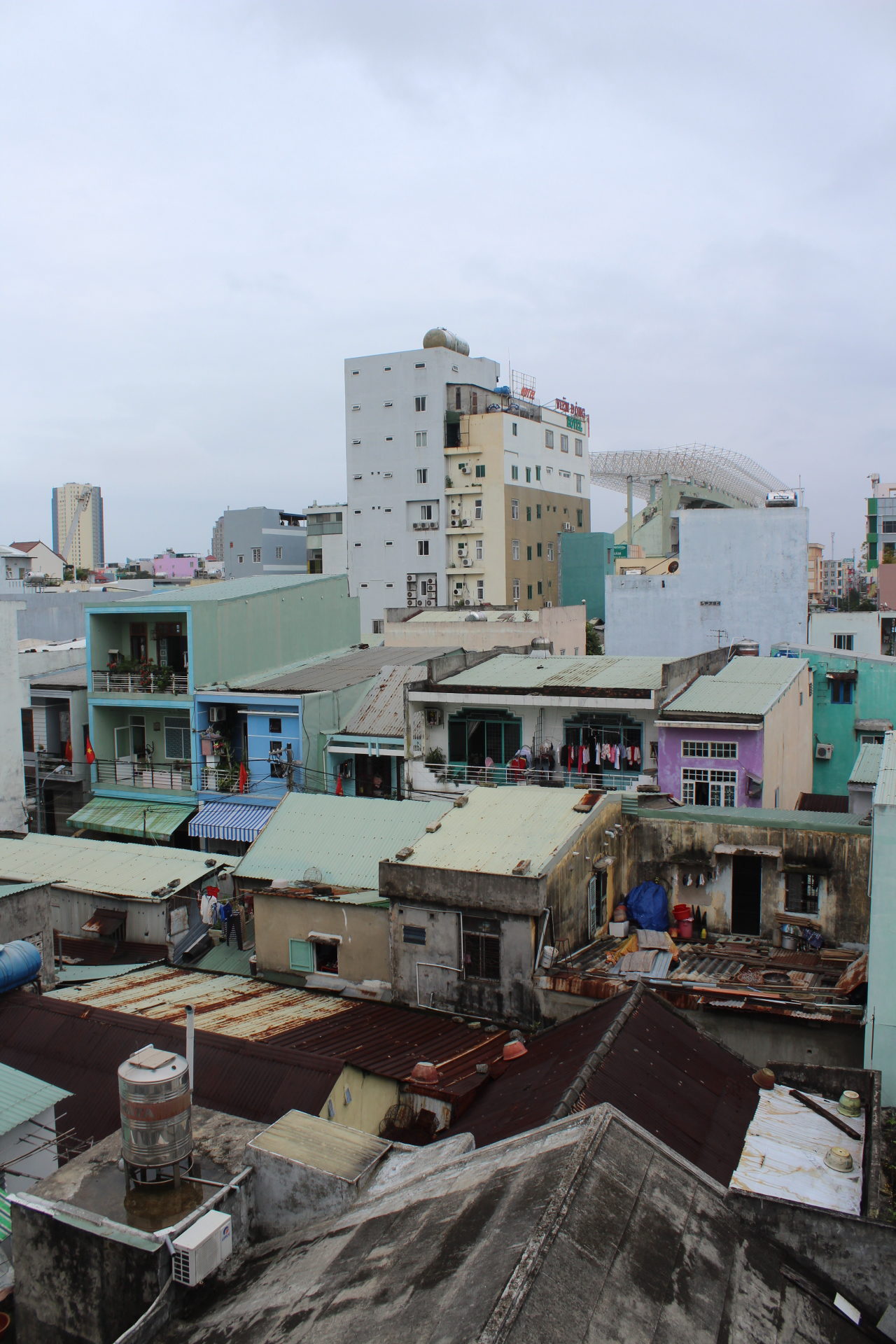 View out of the Fantastic Hostel Danang, Vietnam - City Center Locatio