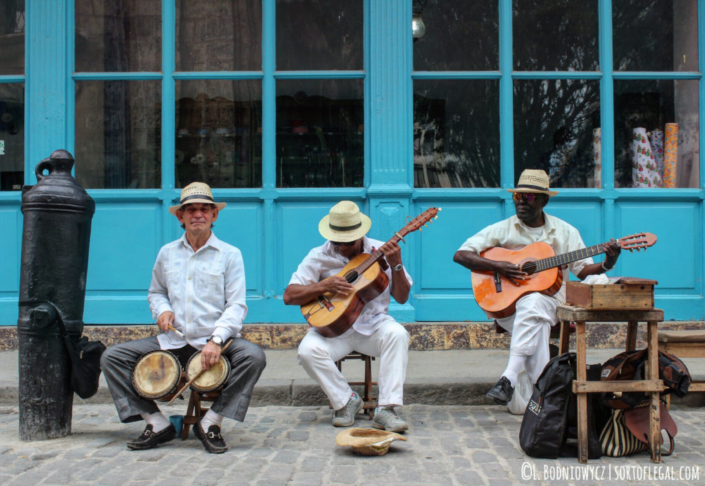 Street Musicians In Havana Vieja,Havana, Cuba