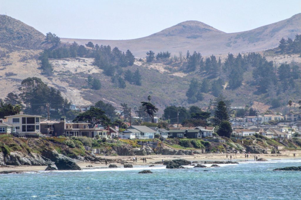 Cayucos, California Coastline