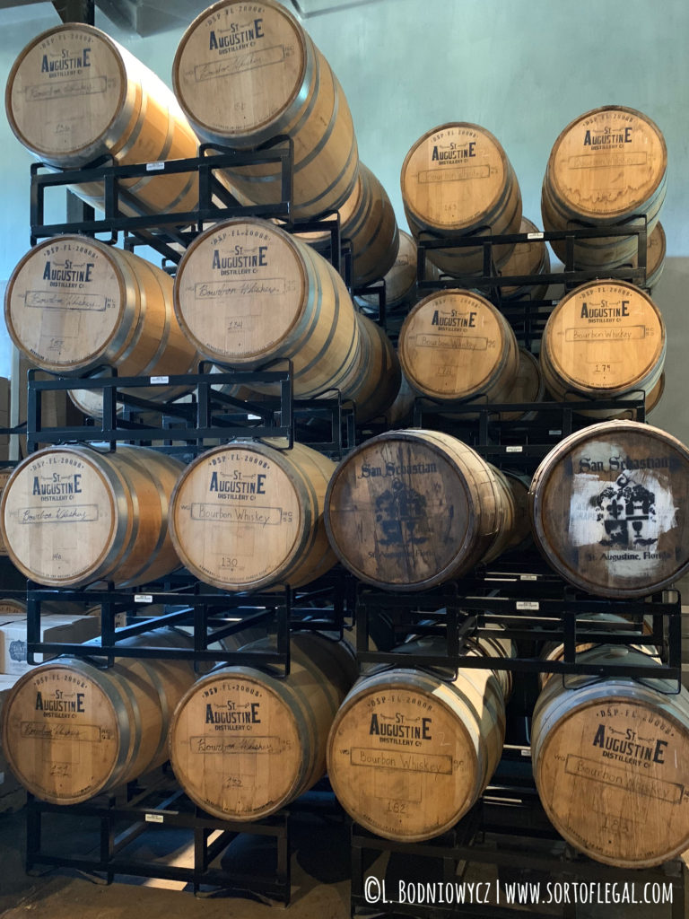 St. Augustine Distillery Bourbon Barrels