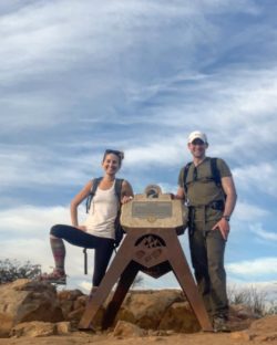 South Fortuna Peak, End of Five Peak Challenge Mission Trails