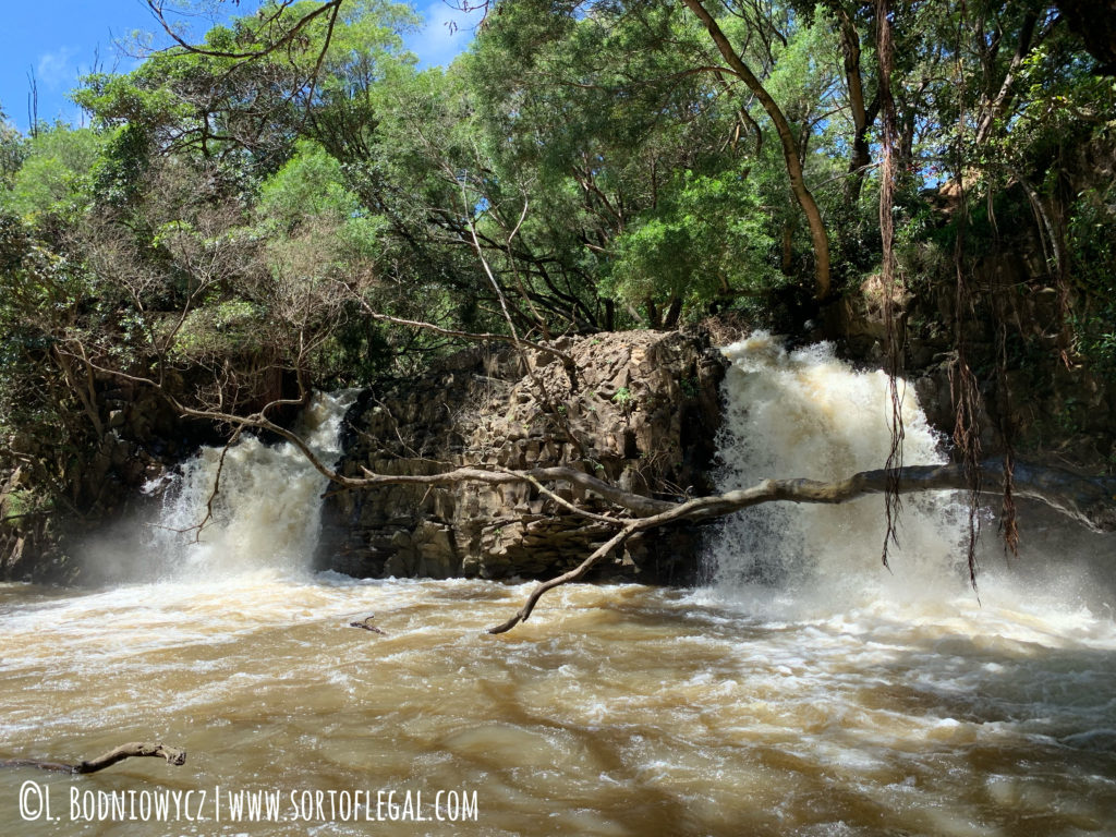 Twin Falls Maui, Hawaii. First Stop on road to Hana.