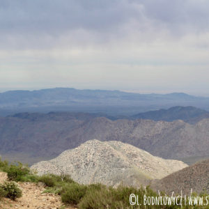 Layers of Mountains on Hike of PCT/Garnet Peak Trail, Laguna Mountain Area, Cleveland National Forest