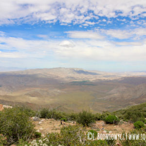 San Diego Hikes: San Diego Hikes: Sunshining on the desert from lookout on the PCT en route to Garnet Peak Trail, Laguna Mountain Area, Cleveland National Forest