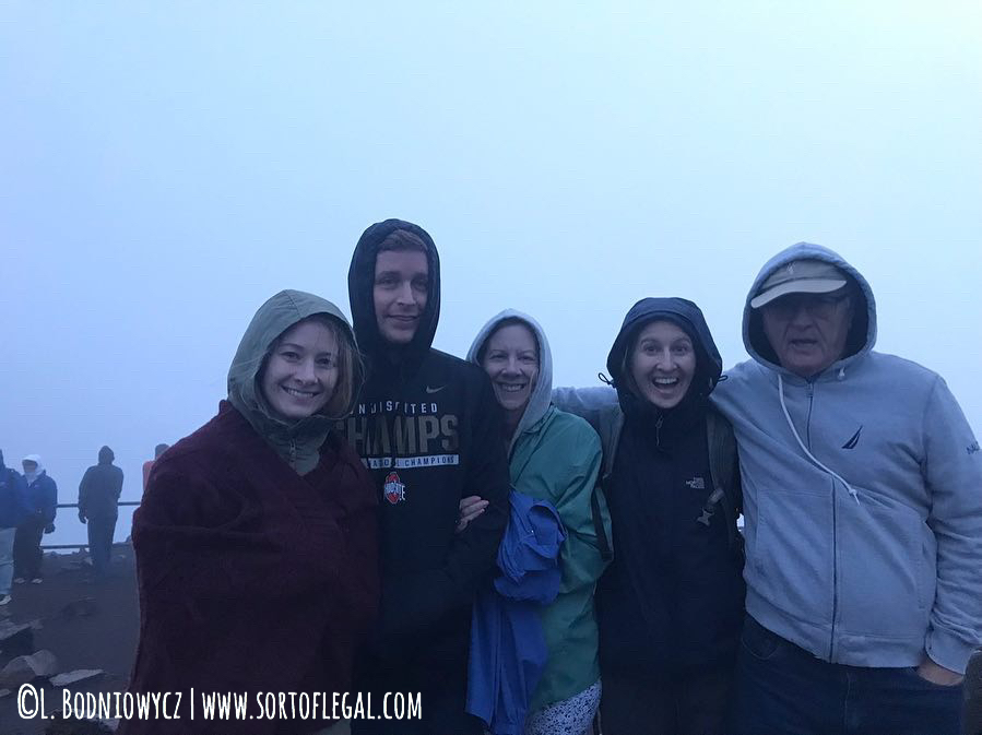 Cold & Windy at Haleakala Crater for Sunrise, Maui, Hawaii