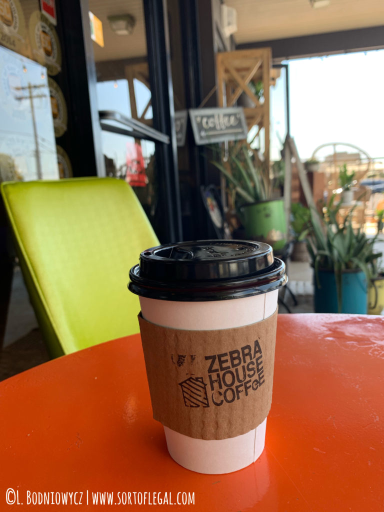 Chai Latte, Zebra House Coffee, San Clemente, California, Remote Work