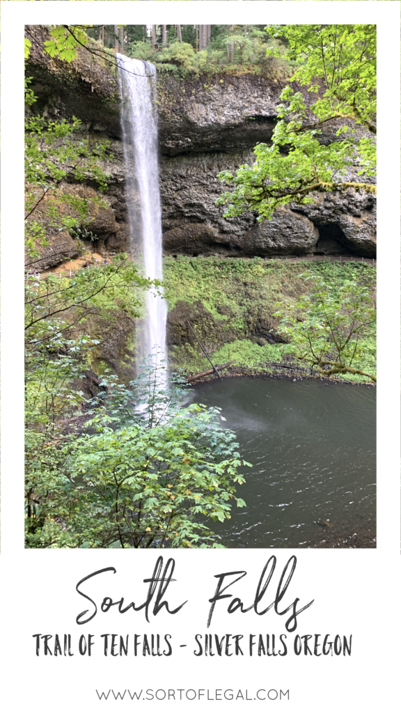 South Falls - Trail of Ten Falls, Silver Falls State Park Oregon