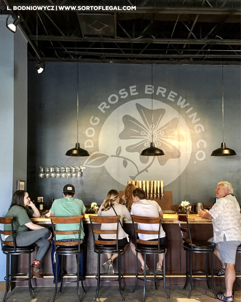 Dog Rose Brewing Co. St. Augustine, Florida Bar Area