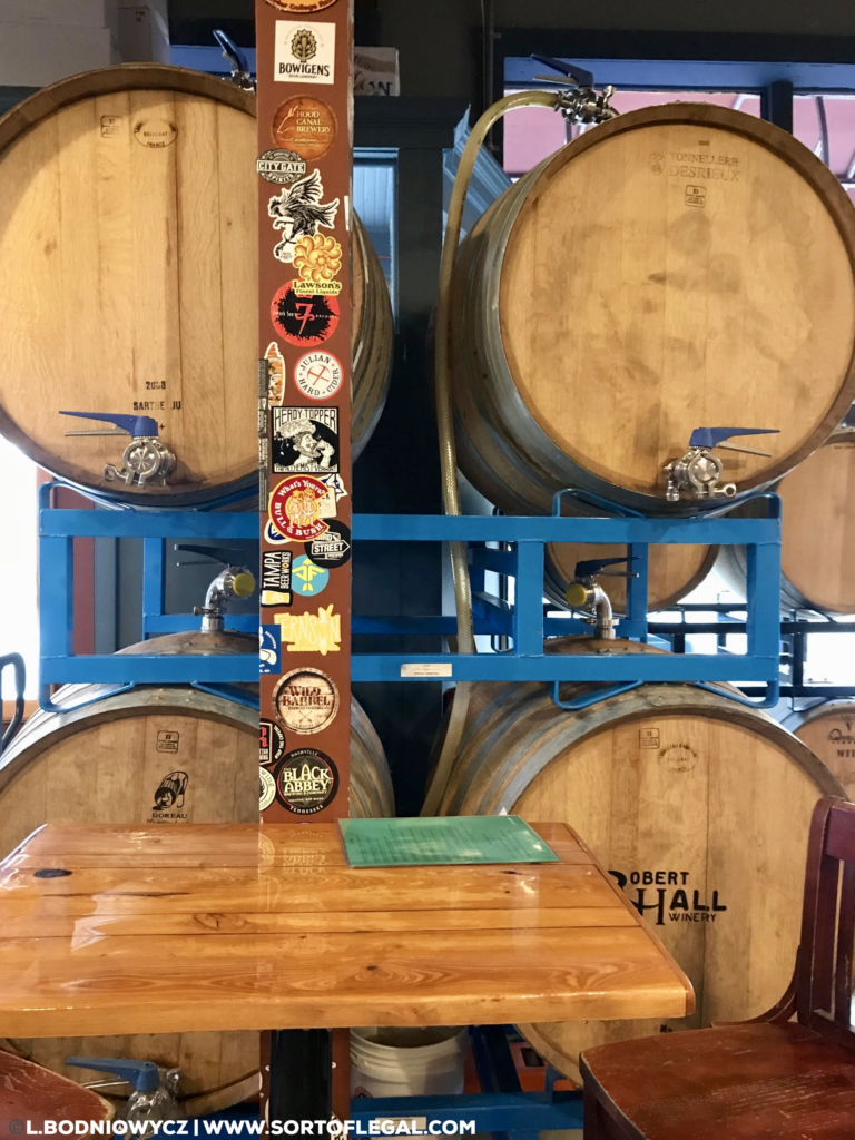 The Bog Brewery and Taproom St.Augustine, Florida cask beers