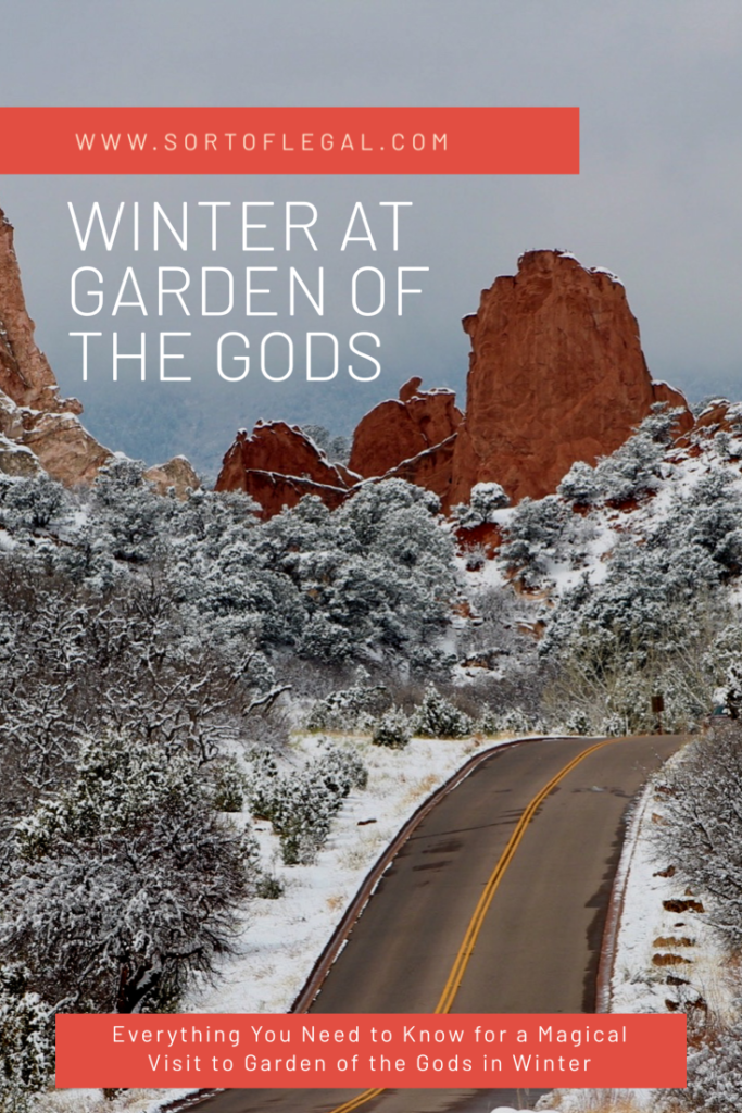 Winter at Garden of the Gods