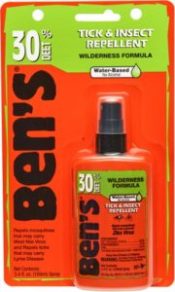 Bens Best Bug Spray for Hiking with DEET